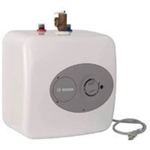 Bosch Tronic 3000T Series ES4.0 Electric Water Heater, 4 gal Tank, 120 V, 1/2" MNPT Water Connection ES4.0